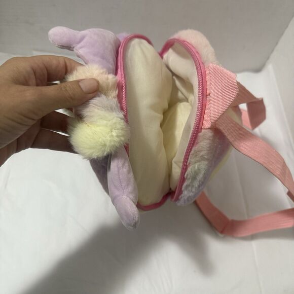 Sanrio Plush Backpack My Melody Hello Kitty 15.7" Bag Cellphone Anime Costume - Picture 5 of 6